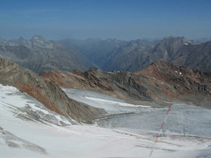 Auf dem Pitztaler Gletscher