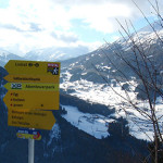 Beschilderung Wanderwege